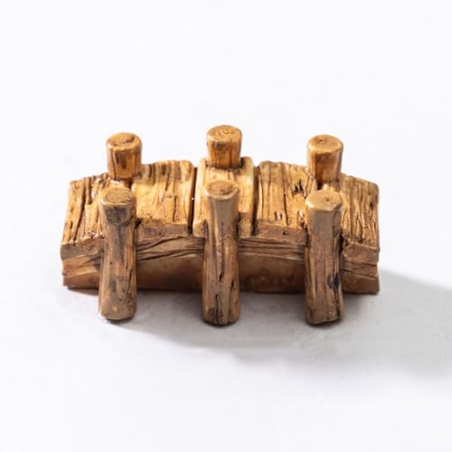 12 Pcs Chinese Miniature Garden Decor Set, Mini Plastic Pavilions Bridge Figurines for DIY Craft Micro Landscape Decor, Fairy Garden Accessories, Bonsai Terrarium Pond Lawn Ornaments