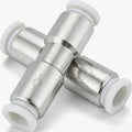 Pneumatic Push to Connect Fitting Check Valve 6mm Tube OD One-way Valve Pack of 2 - size: 6mm OD