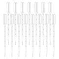 G2PLUS 100PCS 5ml Transfer Pipettes, Plastic Graduated Pipettes, Calibrated Disposable Dropper for Liquid, Essential Oils, Science Laboratory, Experiment, Make up Tool - size: 5ml-100pcs
