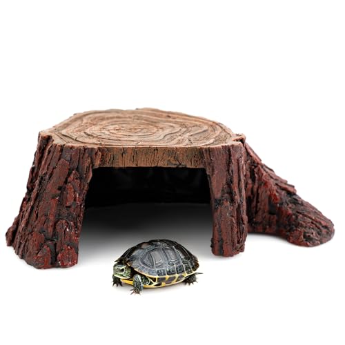 Aquarium Tank Accessories, Safe & Comfortable Hide, Reptile Hideout, Tortoises, Lizards, Hamster House