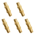 Push to Connect Fittings - 1/8 Inch Tube OD Pneumatic & Air Fittings - 5pcs - color: DOT Air Fittings Union, size: 1/8 Inch