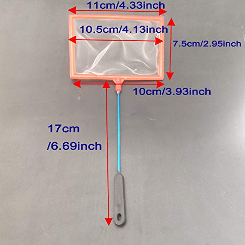 10 PCS Baby Brine Shrimp Net Fish Sieve for Fish Tank Aquarium Fine Artemia Net Small for Brine Shrimp Hatchery