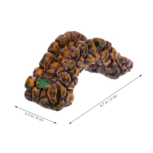 Hemoton Fish Tank Decorations Vintage Decor 5pcs Accessories Miniature Garden Bridge Figurines Mini West Lake Water Well Pool Bridge Resin Figures Landscape Decoration Outdoor Decor Terrarium