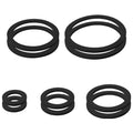 Aquarium Floating Plant Corral 5/10Pcs Floating Plant Holder Fish Feeding Rings for Fishtanks 80-200mm Pet Supplies - size: Black-D