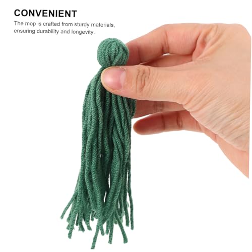 INOOMP 10pcs Spawning Mops for Aquarium Fish Breeding Floating Hideout for Breeding Fish Tank Decor Shrimp Shelter Hiding Grass for Aquarium