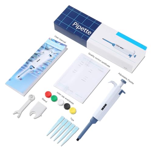 Adjustable Pipettor Pipette Micropipette High-Accurate MicroPipette Variable Volume Pipette 100ul-1000ul - size: 100-1000ul