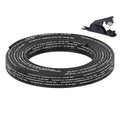 35FT 1/8 DOT Air Line SAE J844 PA12 Nylon Air Hose with Cutter 1/8” OD Pneumatic Tubing DOT Approved 1/8 Air Brake Hose for Air Suspension Kit Truck Trailer Brake System & Fluid Transfer 11m - size: 1/8" OD 35FT