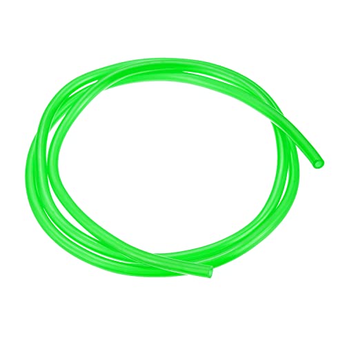 uxcell Aquarium Airline Tubing Hose 1/8" ID 13/64" OD 1Pcs 3.28 Ft Plastic Flexible Airline Tubing for Fish Tank, Terrariums, and Hydroponics, Green