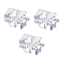 3Pcs Acrylic Aquarium Hose Holder Practical Tube Clips Aquarium Water Pipe Clamp for Fish Tank Water Pump Pipe Mounting
