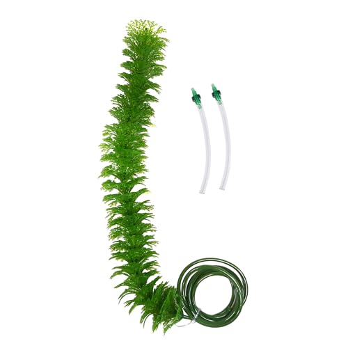 Penn-Plax Plant-Air Airline Tubing for Aquariums- 60" of Tubing That Looks Like an Aquarium Plant (PA1) - size: 60"