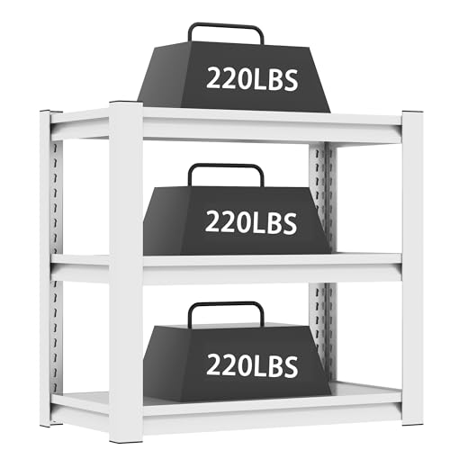 White 31.5 "L x 18 "W x 34"H 40-50 Gallon Fish Tank Stand, Metal Aquarium Stand with Accessories Storage,Aquarium Stand with Plant Shelf, Shelf Fish Tank Stand for Fish Tank Accessories Storage