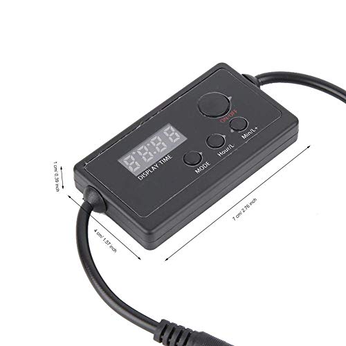 Aquarium Light Timer, LED Intelligent Lighting Timing Dimming System Dimmer Modulator for Fish
