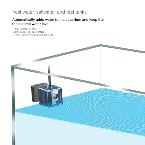 Aquarium ATO, Dual Sensor Upgraded Pro Water refilling Kit, Auto Top Off for Freshwater Saltwater Aquarium, Fish Tank Automatic Top Off System - style: ATO A2