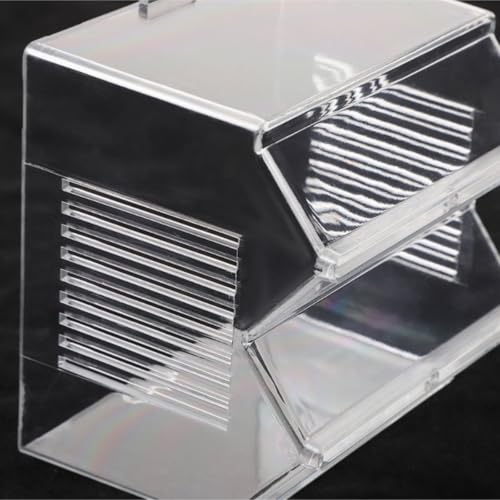 Hatching Container Pet House Floating Breeding Box for Aquarium Fish Tank Breeder(Yellow) - color: Yellow