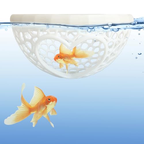 Floating Betta Hammock, Betta or Shrimp Feeder, Glow in The Dark 3D Printed Aquarium Decor, Feeding Ring & Safe Resting Spot for Betta, Shrimp & Small Fish