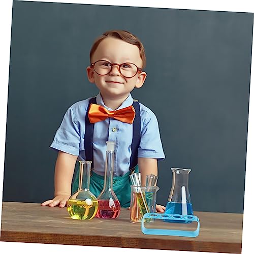 PRETYZOOM 3Pcs Detachable PVC Test Tube Rack Laboratory Tube Holder Stand for Science Experiments Test Storage Organizer for Boys and Girls Chemistry