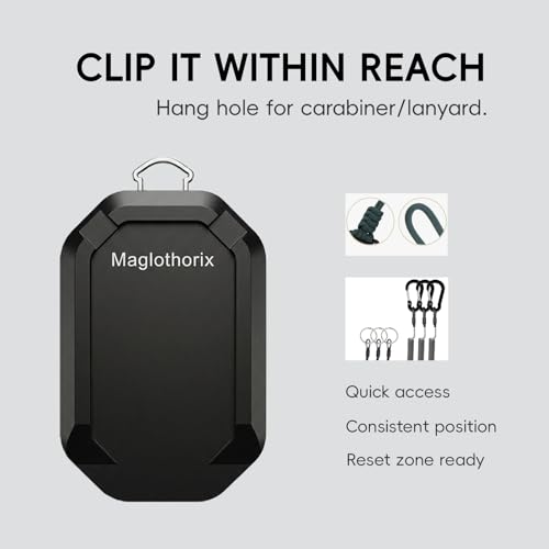 Fly Fishing Accessories Magnetic Fly Patch for Fly Fishing, Quick-Access Holder, Aluminum Card-Style Backplate, Easy Pickup with Wet Hands for Vest, Chest Pack, Waders,or Hat