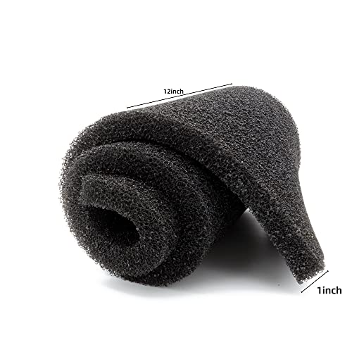 ALEGI Aquarium Filter Media Foam Material Cut to Fit, 36" x 12" x 1" 20 ppi, Bio Pre Filter Sponge Pad Sheet for Fish Tank - size: 12" x 36" x1" -20ppi
