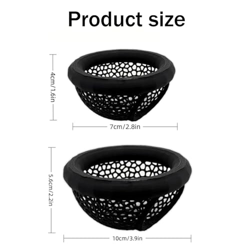 2PCS Floating Betta Hammock & Shrimp Shelter, Beta Fish Tank Decor, Aquarium Beta Hideout, 3D Printed Aquarium Decor with Feeding Ring, Safe Resting Spot for Betta Fish, Shrimp and Small Fish