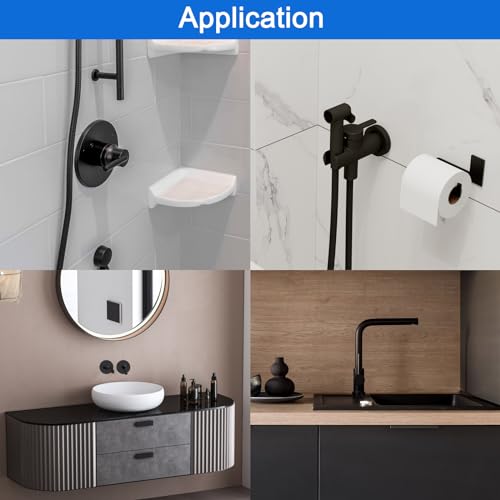 uxcell 4pcs Wall Split Flange 70mm / 2.8" OD Escutcheon Plate ABS Round Self-Adhesive Plumbing Cover Plates for 16mm / 0.6" Dia Water Pipe Faucet Decoration Accessories, Gold - color: Gold, size: 16mm