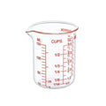 High Borosilicate Glass Measuring Cup-V-Shaped Spout，Glass Measuring Beaker for Kitchen or Restaurant, Easy to Read, 150 ML (5 Oz)-Single - size: 150 ML (5 Oz)-SINGLE