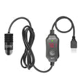 YOFOTHS Adjustable Mini Aquarium Heater 0.5/1/2/3 Gallon Submersible Small Fish Tank Heater 10W/20W/30W Digital Display Thermostat External Temperature Controller - size: USB-10W