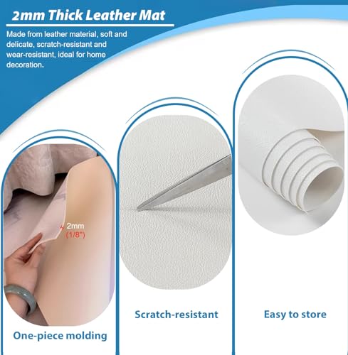 Waterproof Mat for Kitchen Counter, Cuttable Table Placemats Window Sill Protector Mat, Under Fish Tank Cushion Cover for Balconies/Bay Window(60x40cm/24x16in) - size: 60x40cm/24x16in