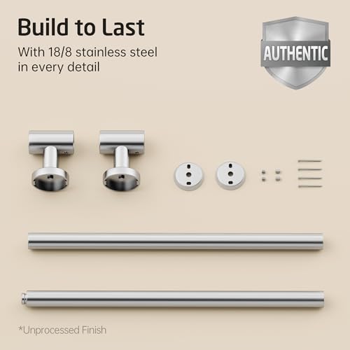 KES 30-Inch Matte Black Shower Slide Bar with Adjustable Handheld Shower Head Holder for Bathroom Wall Mount 18/8 Stainless Steel, F209S78-BK - color: Matte Black, style: 30.7-Inch+Drill Mounted