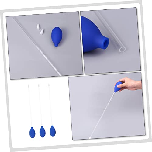 Totority 3pcs Manual Fish Tank Siphon Portable Water Changer for Easy Aquarium Maintenance for Washing and Waste Removal