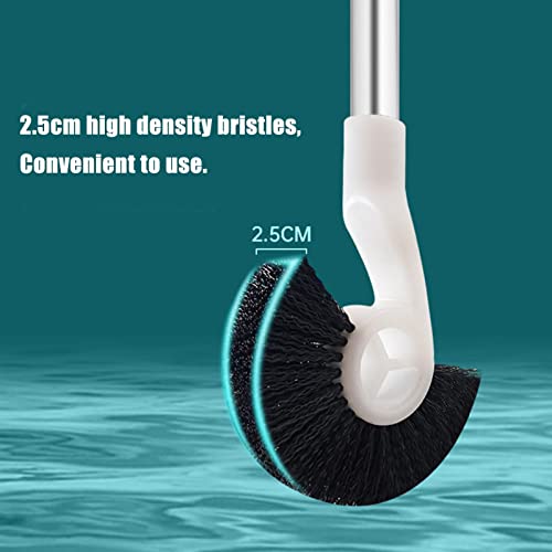 Fish Tank Cleaning Brush - Long Handle Aquarium Cleaning Tool | Aquarium Algae Scrapers Long Handle Cleaner for Fish Tank Glass - color: 90cm