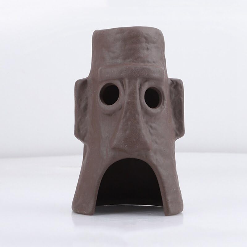 Aquarium Fish Shrimp Tube Cubes Star Clay Shelters Hiding and BREEDING CAVE (Mask Man)