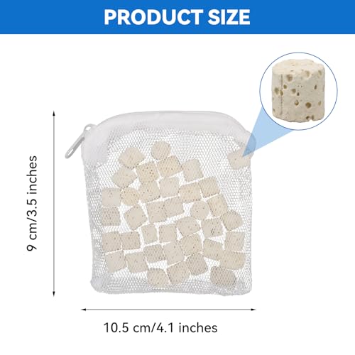 84g 2 Bags Bio-max Filter Media, Replacement Biomax Bio Rings for Fluval AC20 AC30 Power Filter 1.5 oz / 42 g, biomax for Aquarium Filter, for Use in Freshwater & Saltwater Aquariums