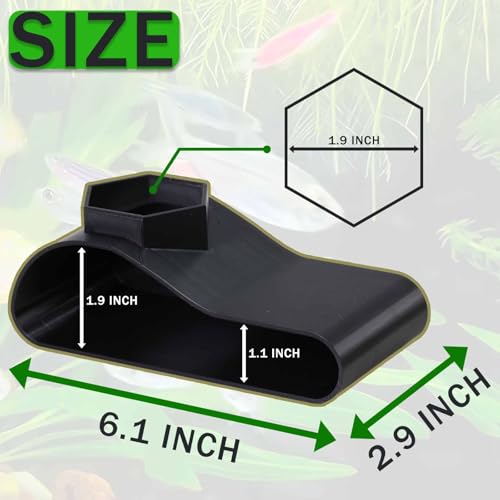 Underground Aquarium Fish Tunnel, Fish and Shrimp Hideout, Shrimp Fish Hide Cave Decoration(Round) - style: Round