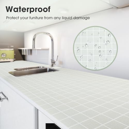 Beautysaid Shelf and Drawer Liner for Kitchen Cabinet, Non Adhesive Non Slip Shelf Paper Waterproof Washable Thickened for Dresser Pantry Shelve Bathroom Protector Liner(Light Green,12 in x 20 FT) - color: Light Green, size: 12"W x 236"L