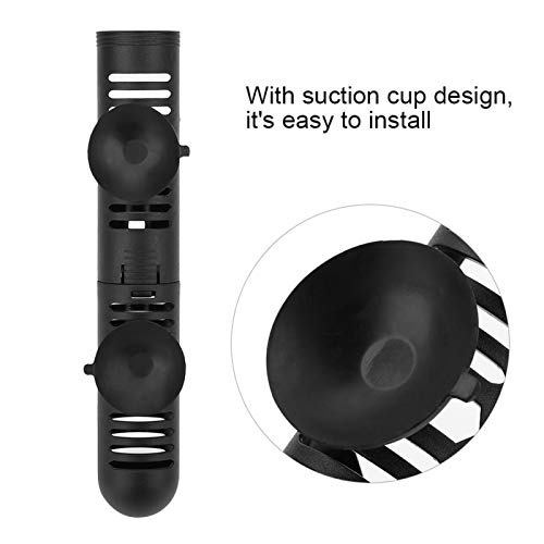 GOTOTOP Aquarium Heater Guard Aquarium Fishtank Heater Protective Case Detachable Designed Cover with Suction Cups 16.73inch - size: #4: Approx. 42.5cm / 16.73in