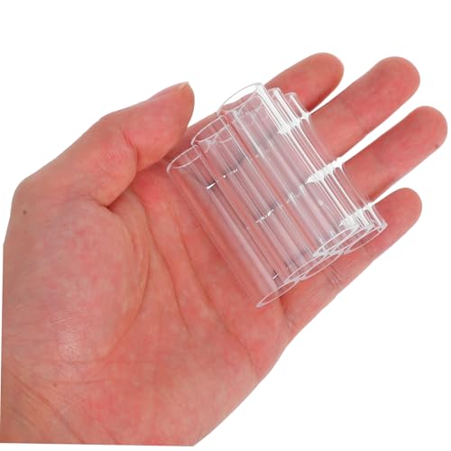 YARNOW 6holes Acrylic Shrimp Breeding Tube Versatile Fish Tank Shelter for Shrimp Turtles and Aquatic Pets Aquarium Decor for Enhanced Viewing