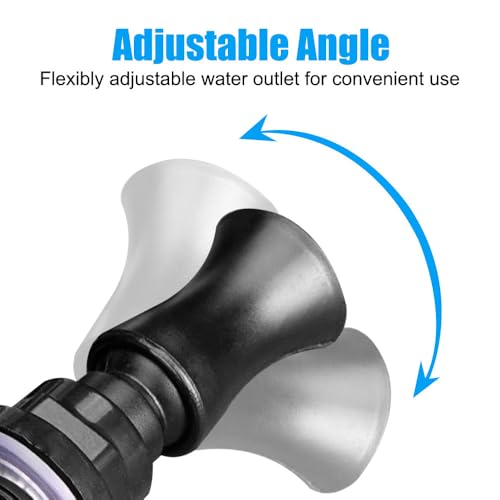 Aquarium Duckbill Nozzle, Multi-Angle Adjustable Water Return Outlet Pipe Accessories for Aquariums Fish Tanks Sumps