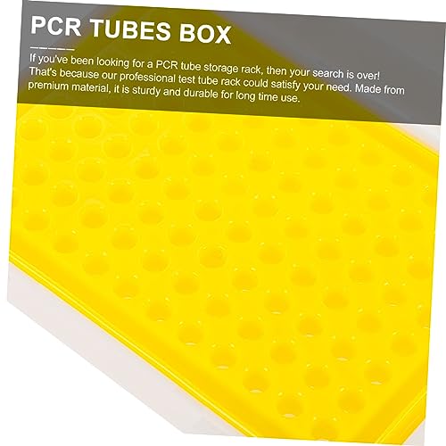 1pc Tube Rack -Tubes Holder with Buckle -top Design for Lab Organization Pe Material for Essential Laboratory Equipment