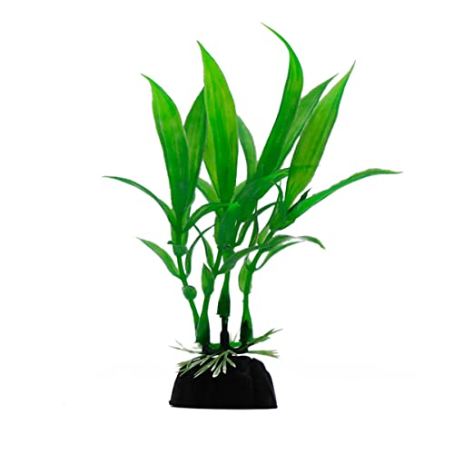 10PCS Plastic Artificial Aquarium Plants, Fake Realistic Plants for Aquarium Fish Tank Vivid - color: 10pcs Multicolor