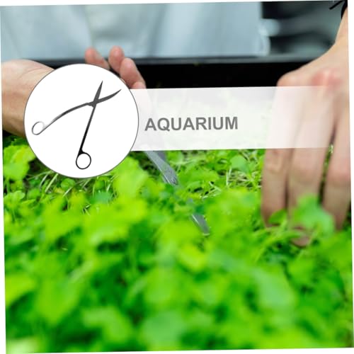 BESPORTBLE Aquarium Accessory Underwater Plant Trimmer Stainless Steel Water Plant Scissor for Fish Tank