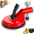 Adjustable Height Setter - Professional Countertop Leveling Tool, Aluminum Alloy Adjustable Height Setter Floors with Vacuum Suction & Precisionadjustment for Granite (Red) - color: Red