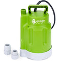 Green Expert 1/4HP Submersible Sump Pump, High Flow 1800GPH, 28FT Max Head, Portable Utility Water Pump for Basement Flooding, Emergency Water Removal, Pool, Hot Tub, Garden Drainage