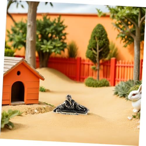 GLEAVI 4pcs Miniature Brass Fisherman Figurines Set with Monk, Bridge, and Elderly Musician – Chinese Fisherman Sculpture for Garden, Aquarium, and Terrarium Decor