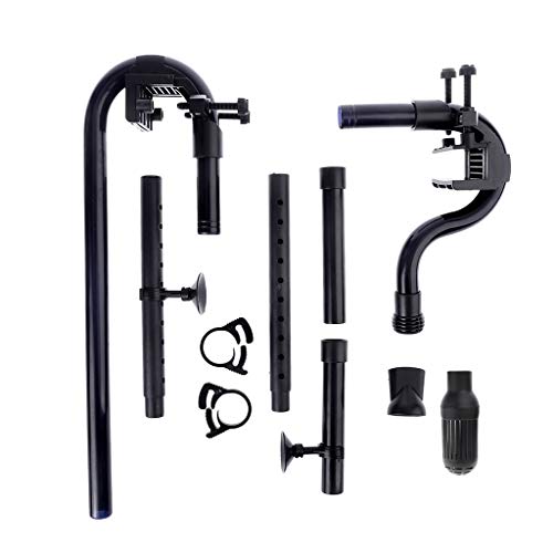 Canister Outlet Tube Fish for External Filter Replacement Accessories with Strong Suction Cups