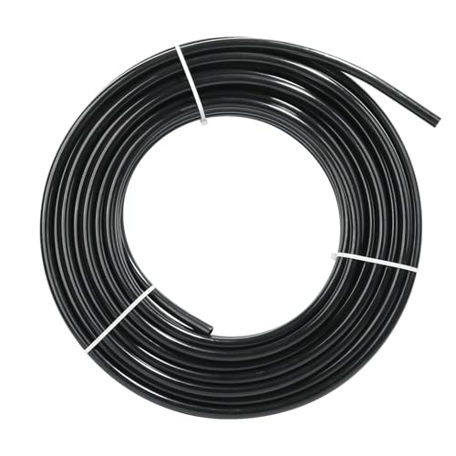 LokoCar Nylon Air Line 100ft 3/8" OD Pneumatic Nylon Tube DOT Approved SAE J844 Airline For Air Brake Tubing or Fluid Transfer Black - size: 3/8" OD 100 Feet