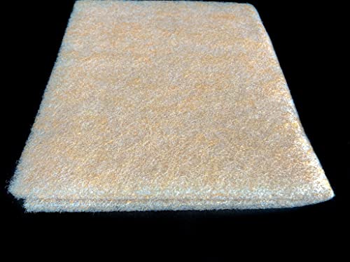 Wave Point Premium Polyfiber + Filter Media Pad 18 x 30 inch - Cut to Fit for Aquariums and Ponds (Ammonia Reducer, 10x18 inch) - size: Ammonia Reducer, 10x18 inch