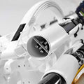 Rod-Runner Riveted Rod Holder | White | Gimbal Pin for Nets, Gaffs, and Offshore Fishing Rods
