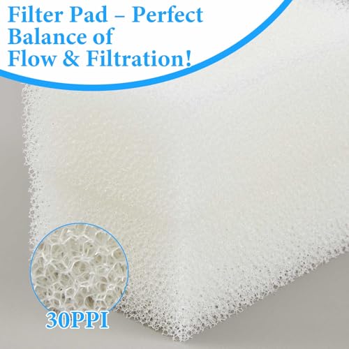 Threlaco 6 Pcs Compatible with Aquaclear 70 Foam Filter Inserts, for Filtering Mechanical and Biological Media, Keeping the Water Tank Clean and Fresh - size: Compatible with Aquaclear 70