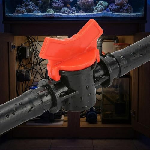 2 Pcs 10mm Plastic Tube Pipe Connector Regulator Aquarium Air Pump Water Flowing Controller Regulator Valve Aquarium Accessories