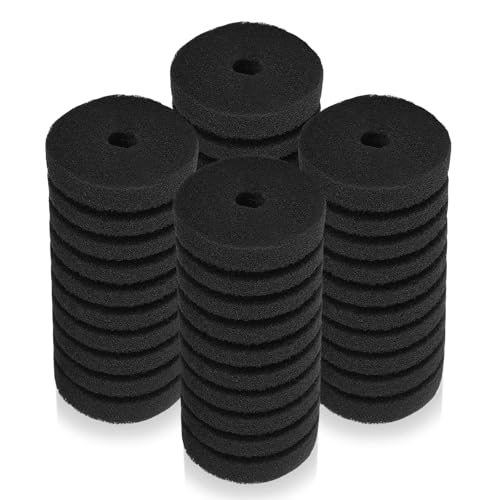 AQQA 4 Pack Aquarium Sponge Filter Replacement for AQ016-S - size: Replacement Sponge-Small